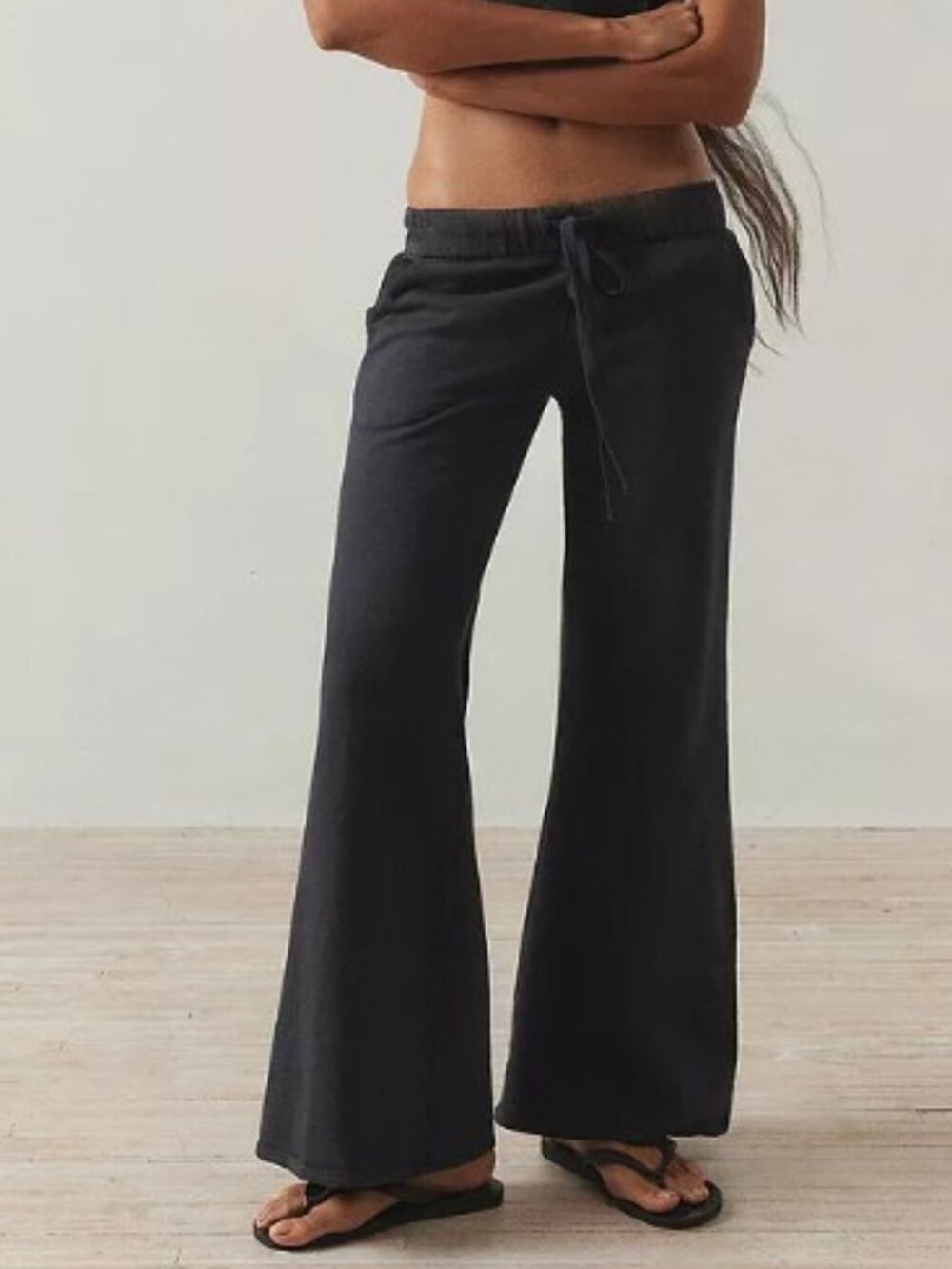 (UO-65) Urban Outfitters Out From Under Lived In Knit Flare Sweatpants